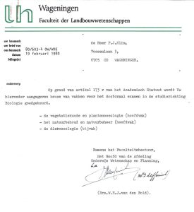 1980-1982-DoctoraalBiologieWageningenPieter