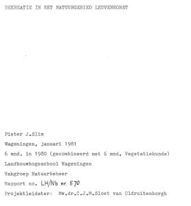 1981-DoctoraalBiologieHoofdvakNatuurbeheer-Pieter